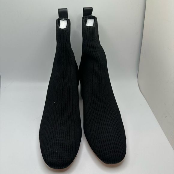 CUSHIONAIRE Women's Neely Stretch bootie +Memory Foam 7 BLACK - Picture 2 of 7